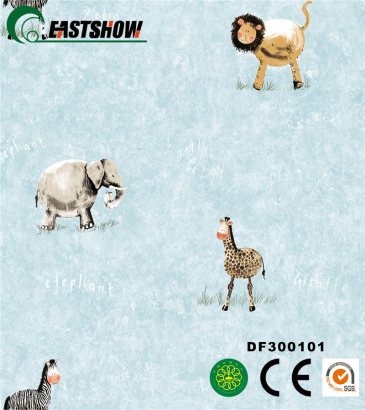 Kids Pvc Wallpaper For Bedroom